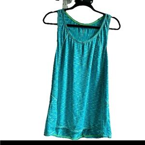 Tangerine Teal and Lime Tank Top XXL